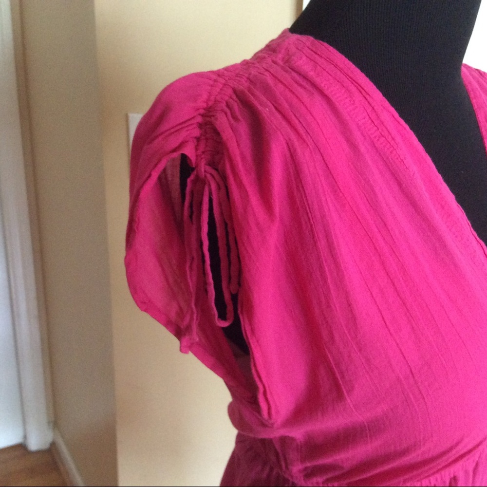 Ralph Lauren Cotton V neck Dress - Picture 5 of 12